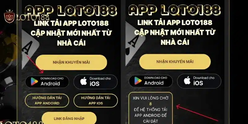 Tiện ích tuyệt vời khi tải app Loto188 về máy